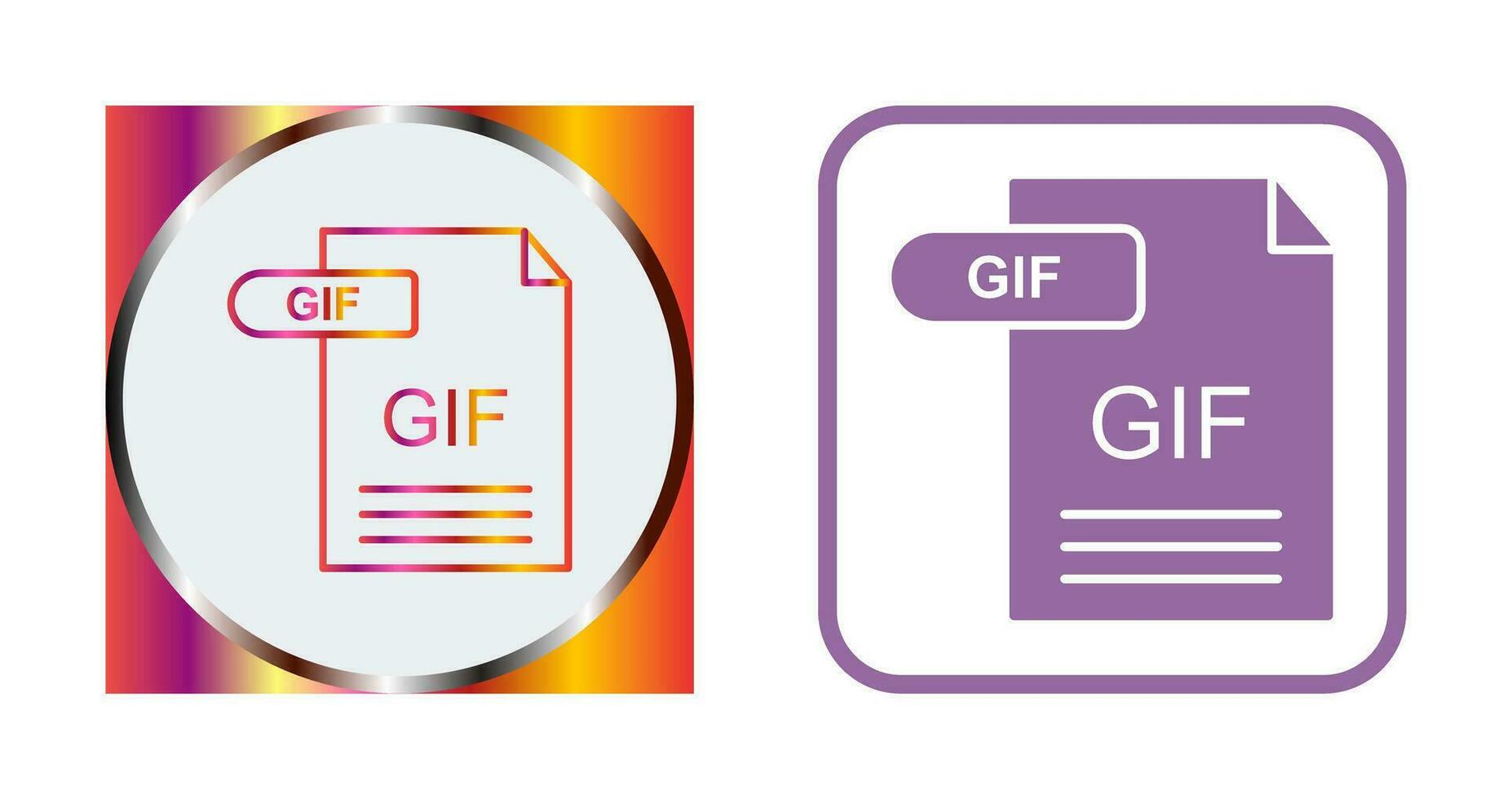 GIF Vector Icon