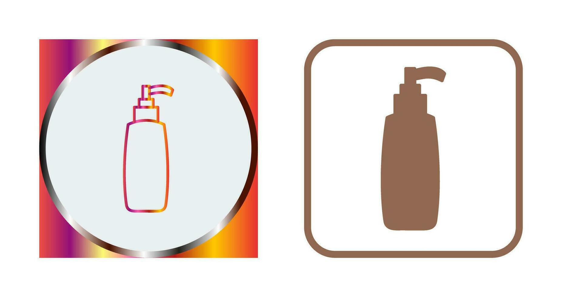 icono de vector de producto cosmético