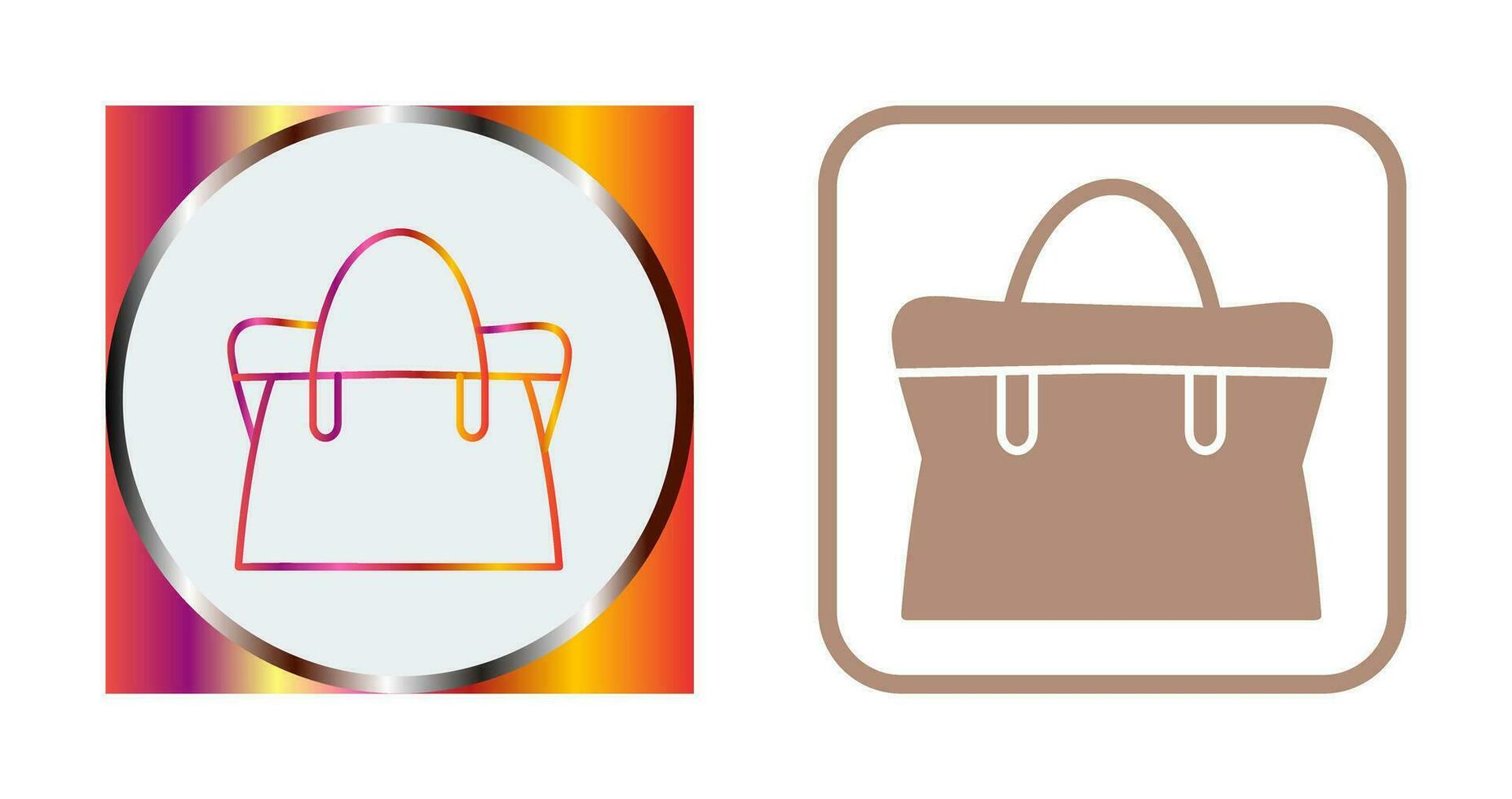 icono de vector de bolsa