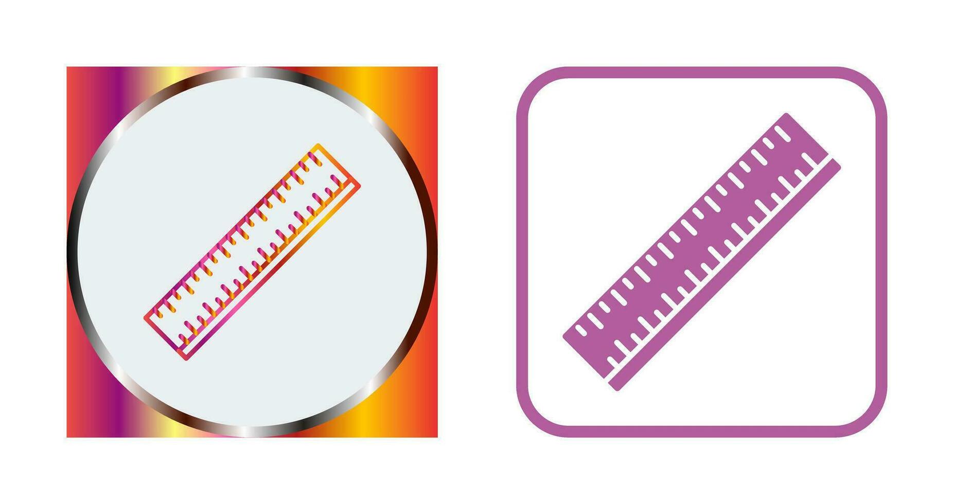 Ruler Vector Icon