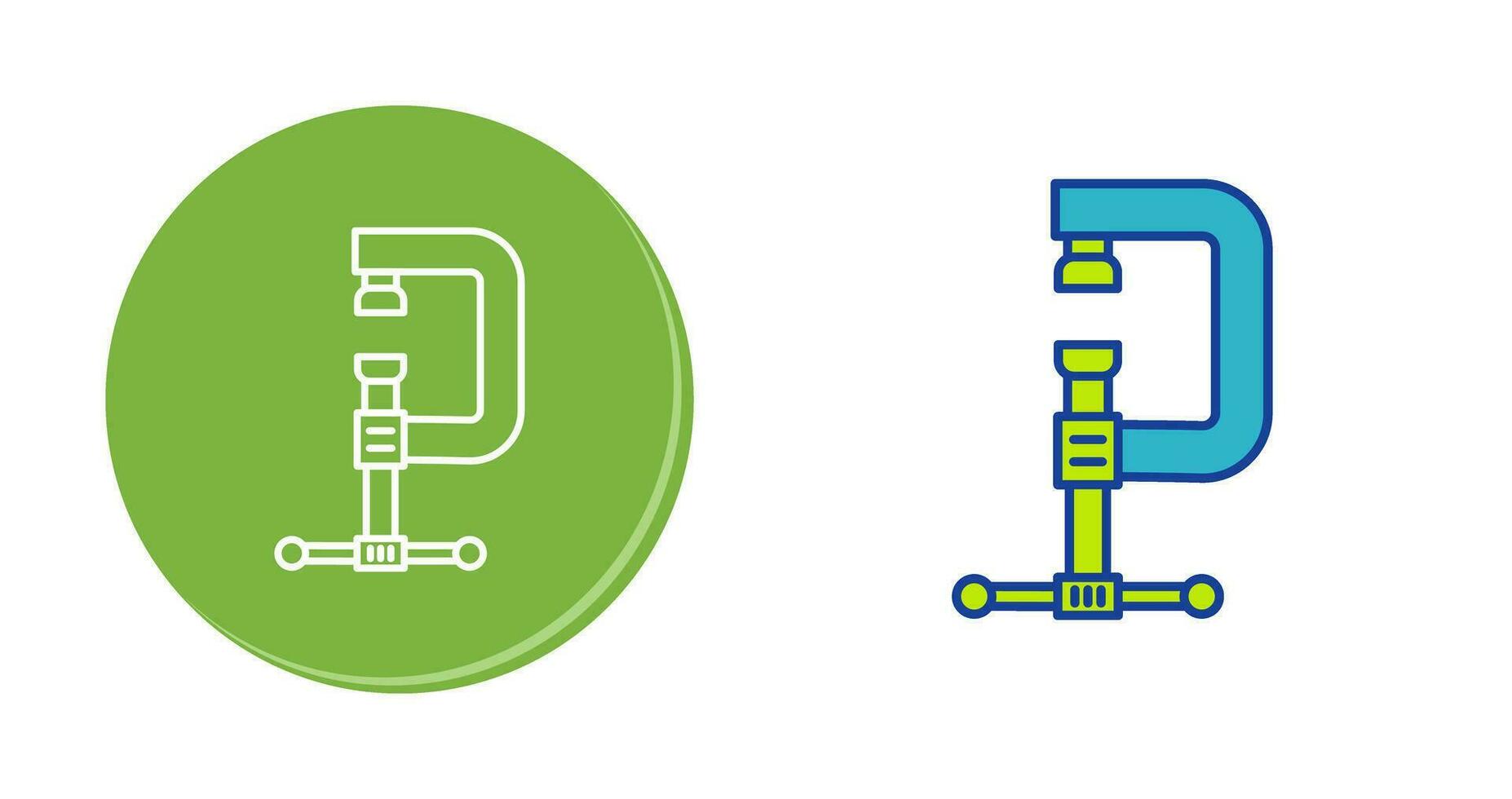Clamp Vector Icon