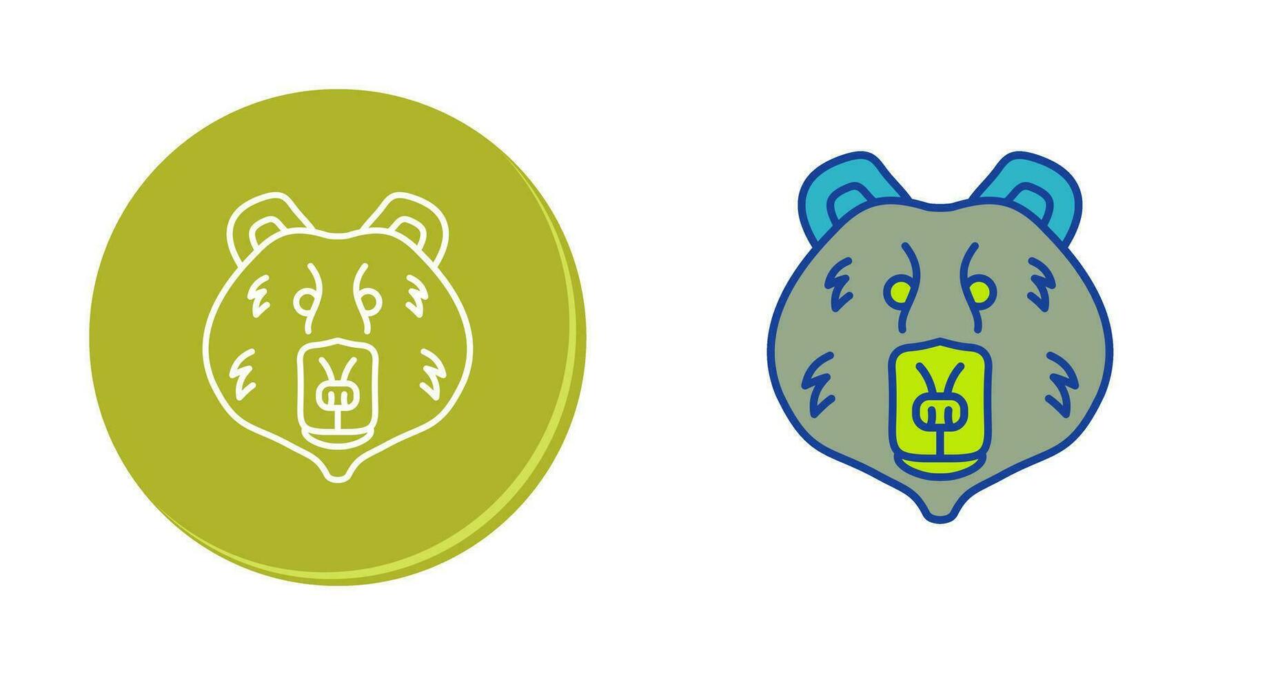 Polar Bear Vector Icon