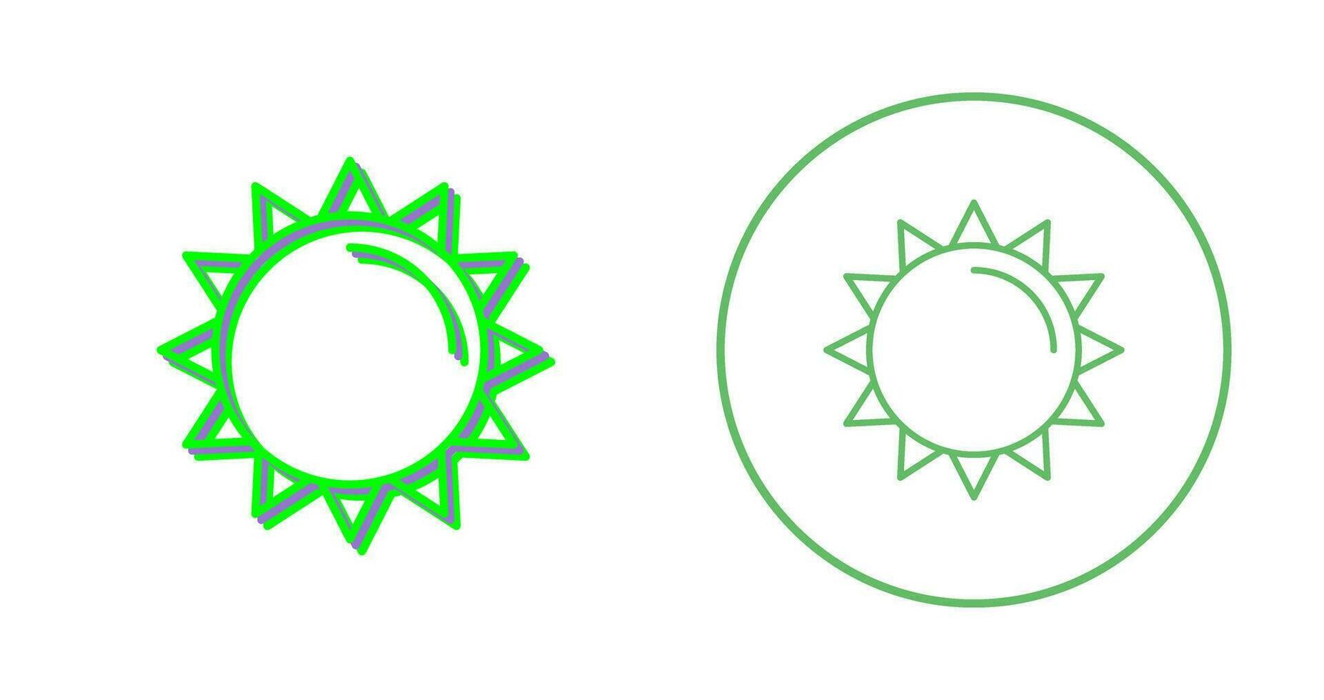 Sun Vector Icon