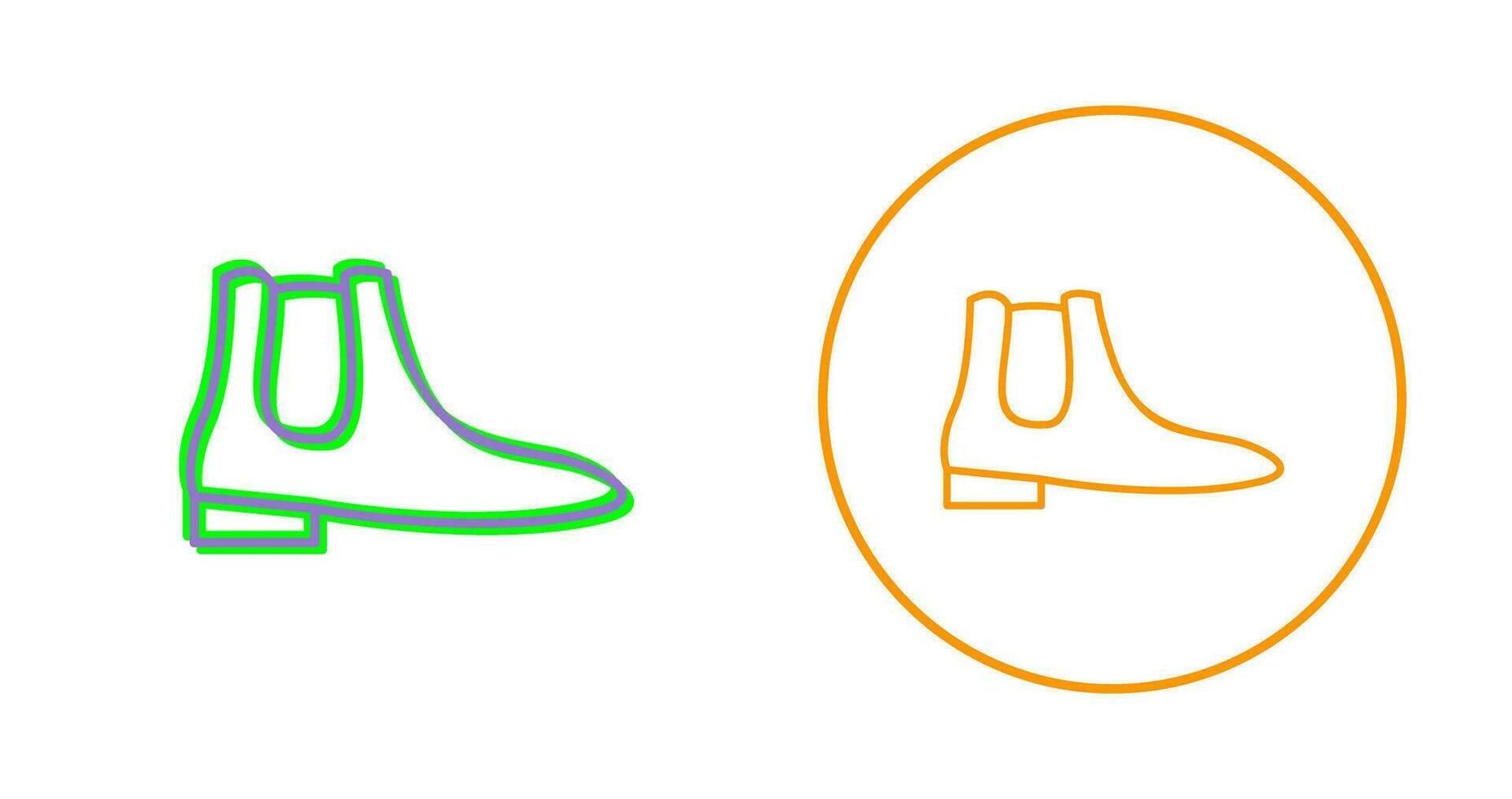 Men's Boots Vector Icon