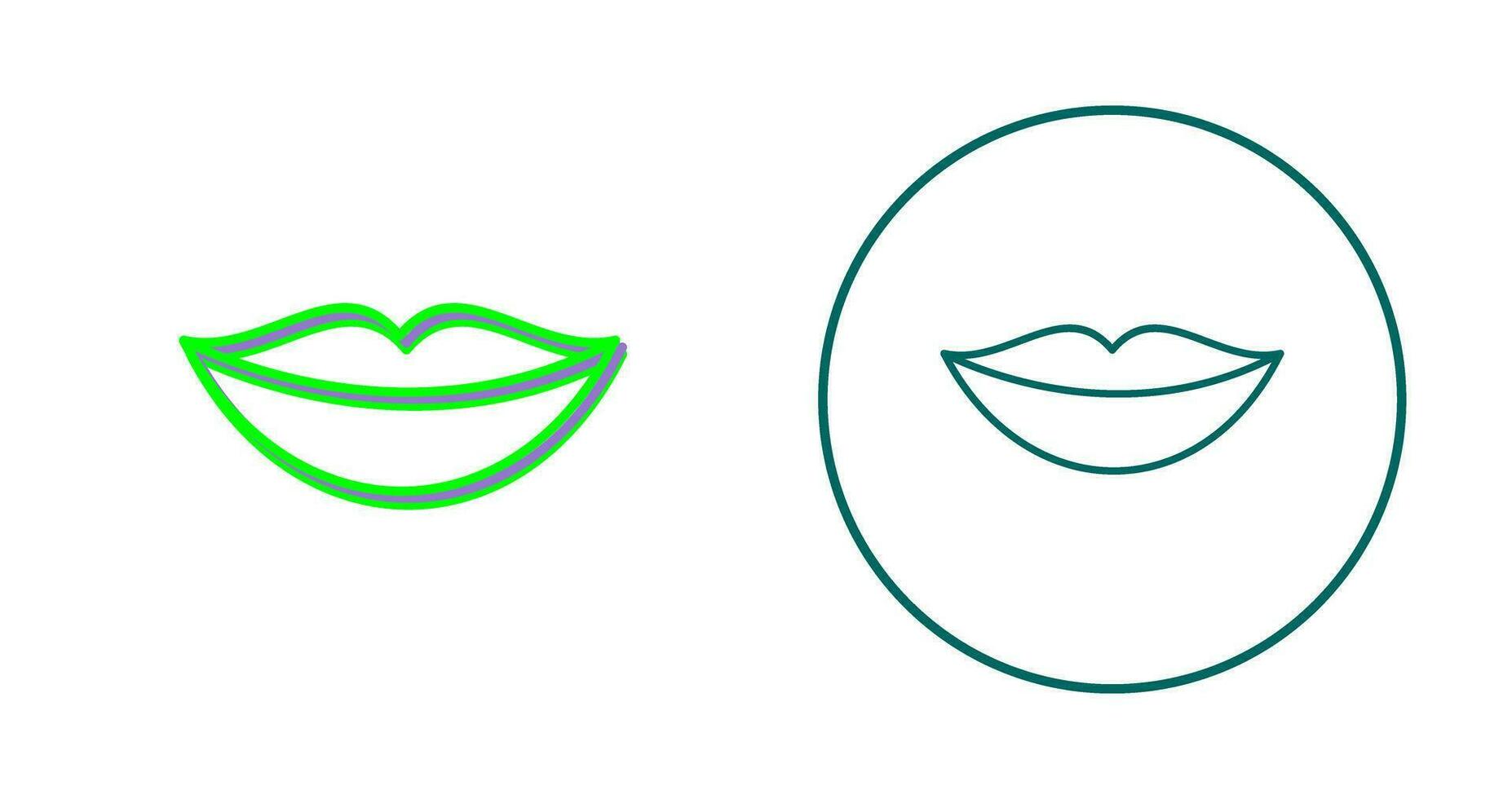 Lips Vector Icon