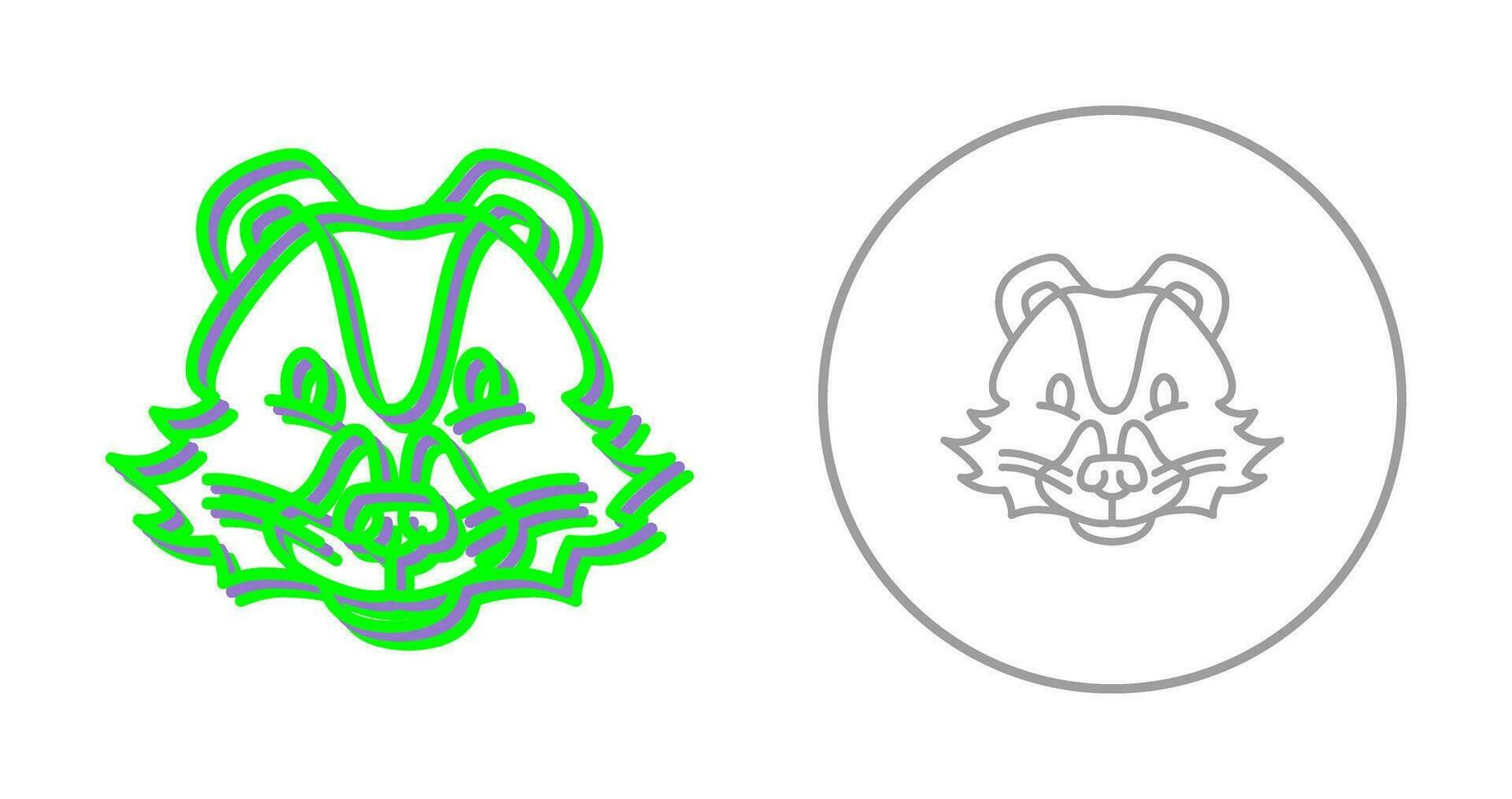 Skunk Vector Icon