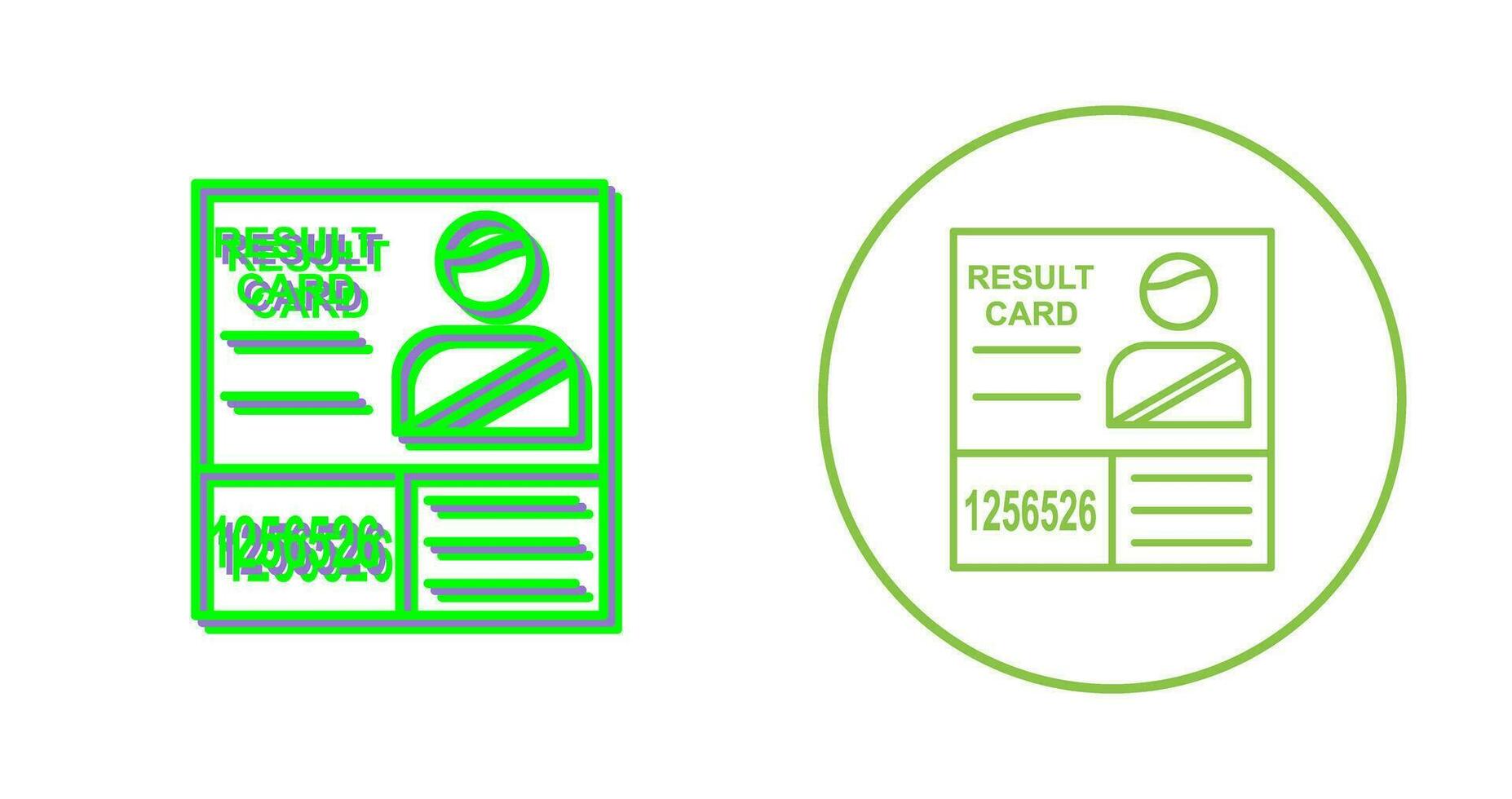 Candidate Results Vector Icon