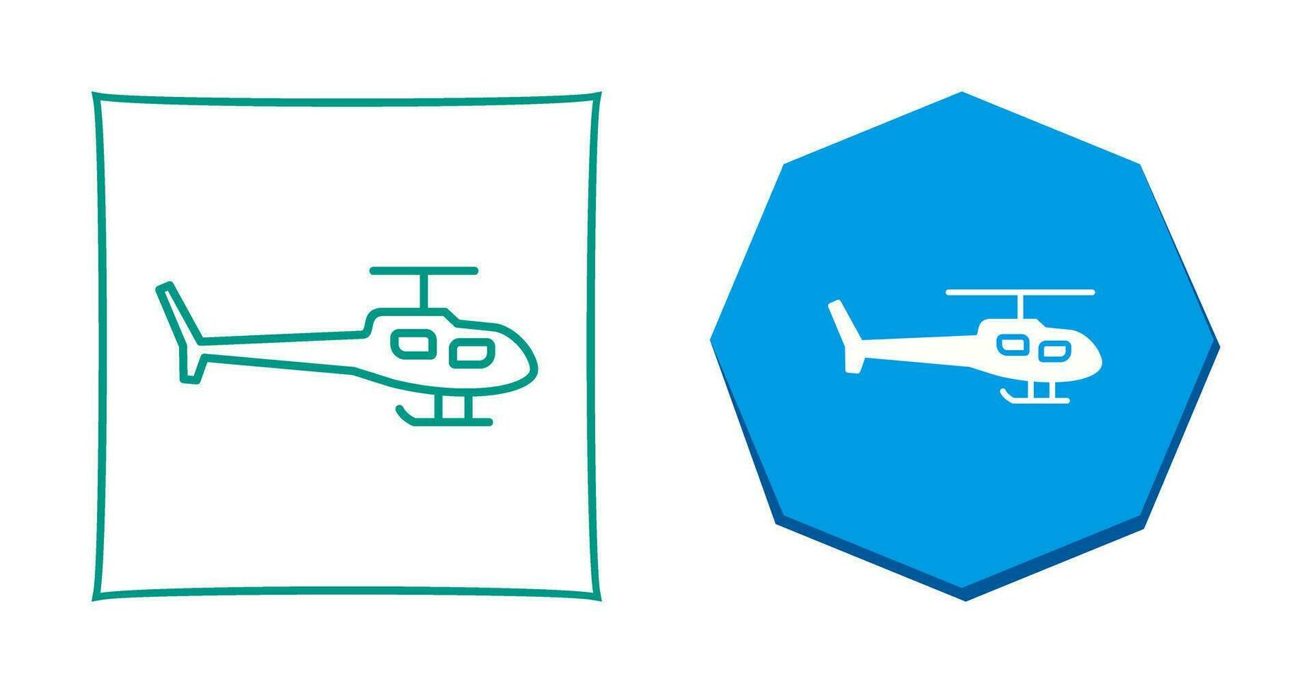 Helicopter Vector Icon