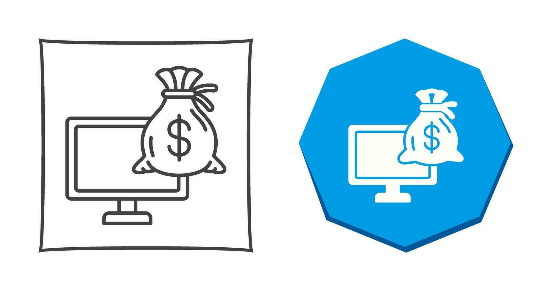 Online Loan Vector Icon