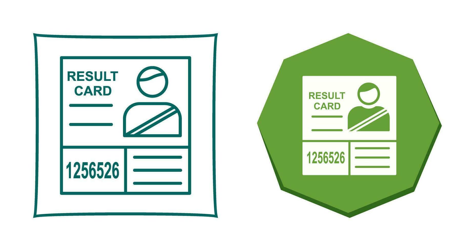 Candidate Results Vector Icon