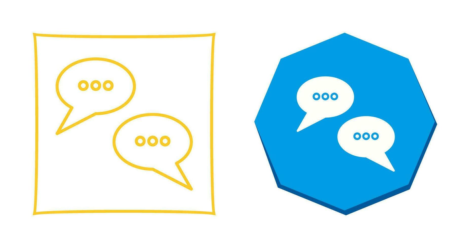 Conversation Bubbles Vector Icon