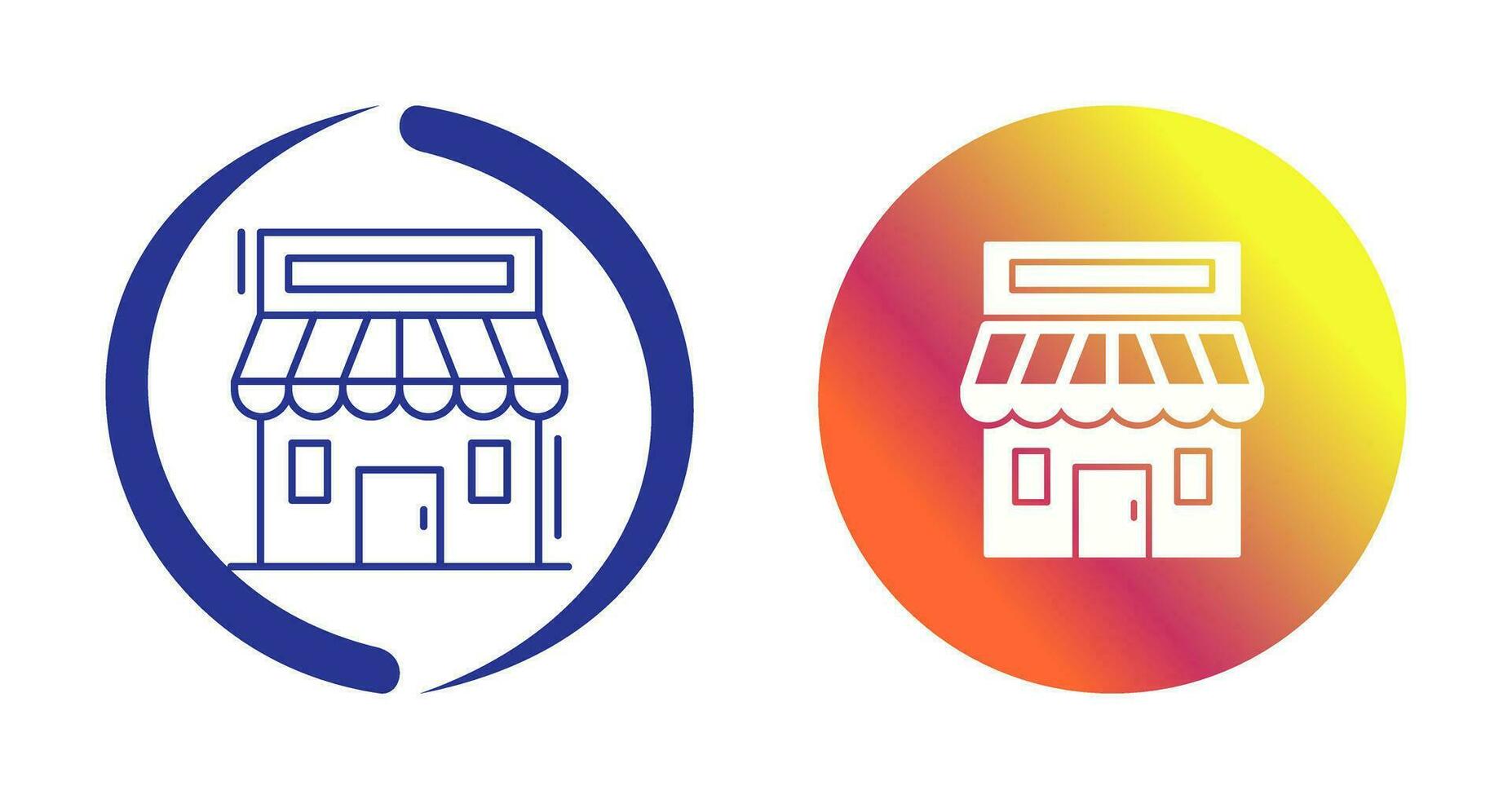 Retail Place Vector Icon