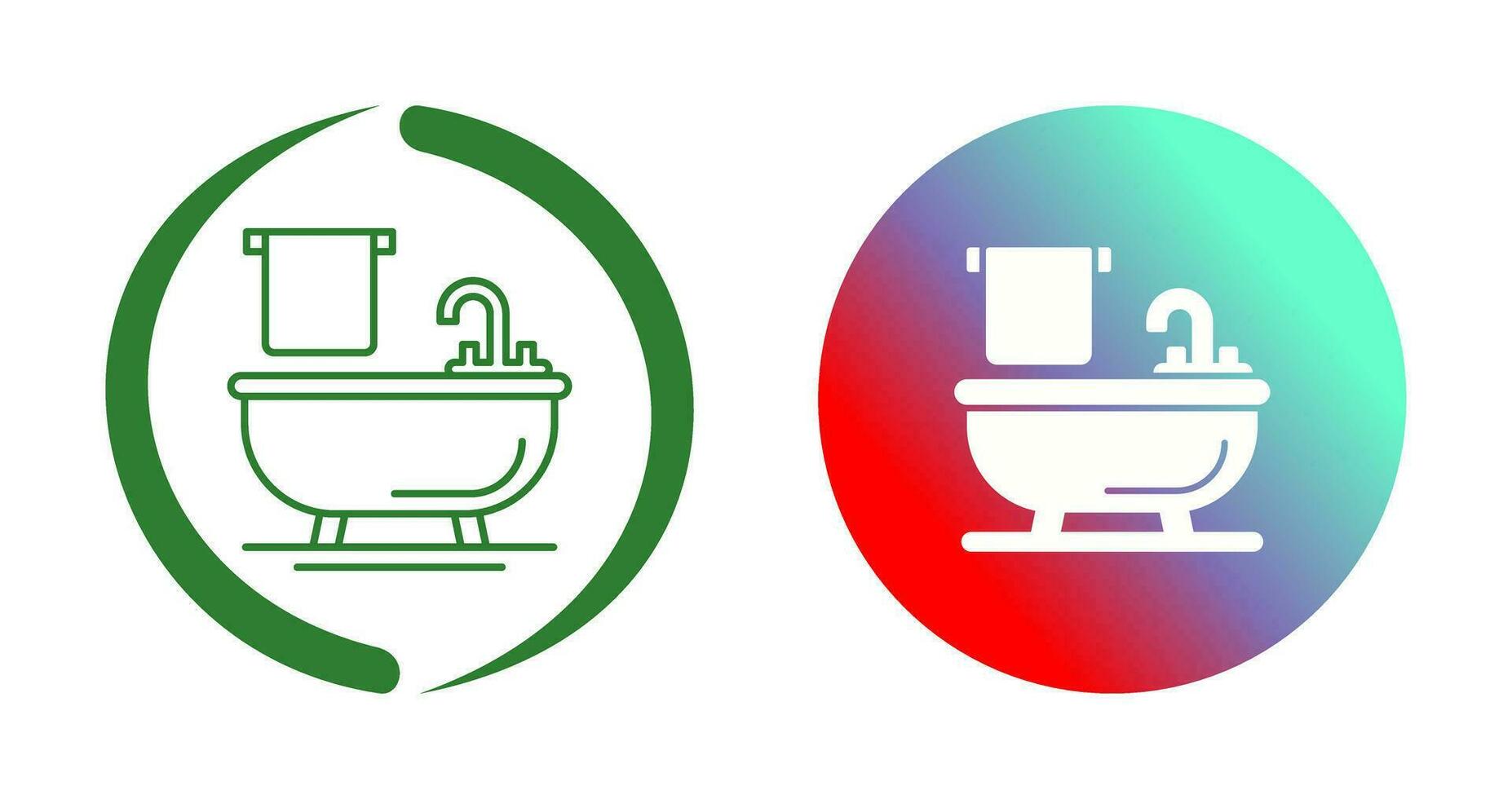 Bathtub Vector Icon