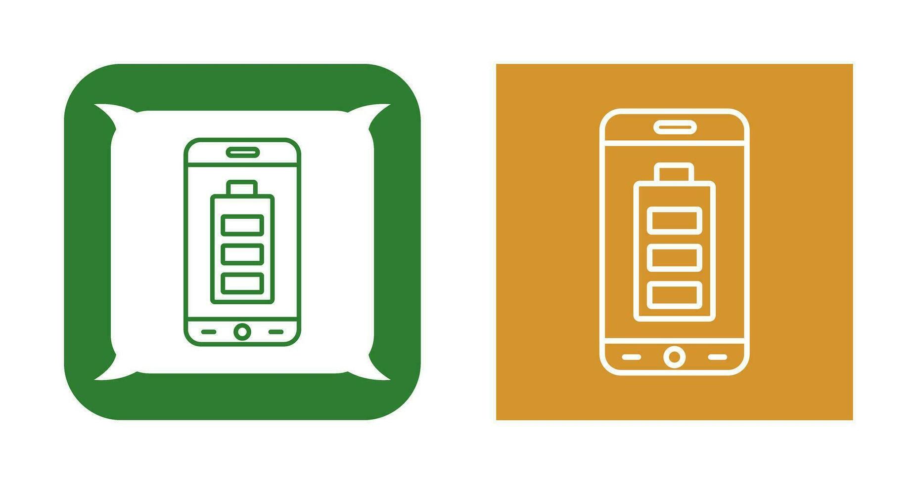 Mobile Battery Vector Icon