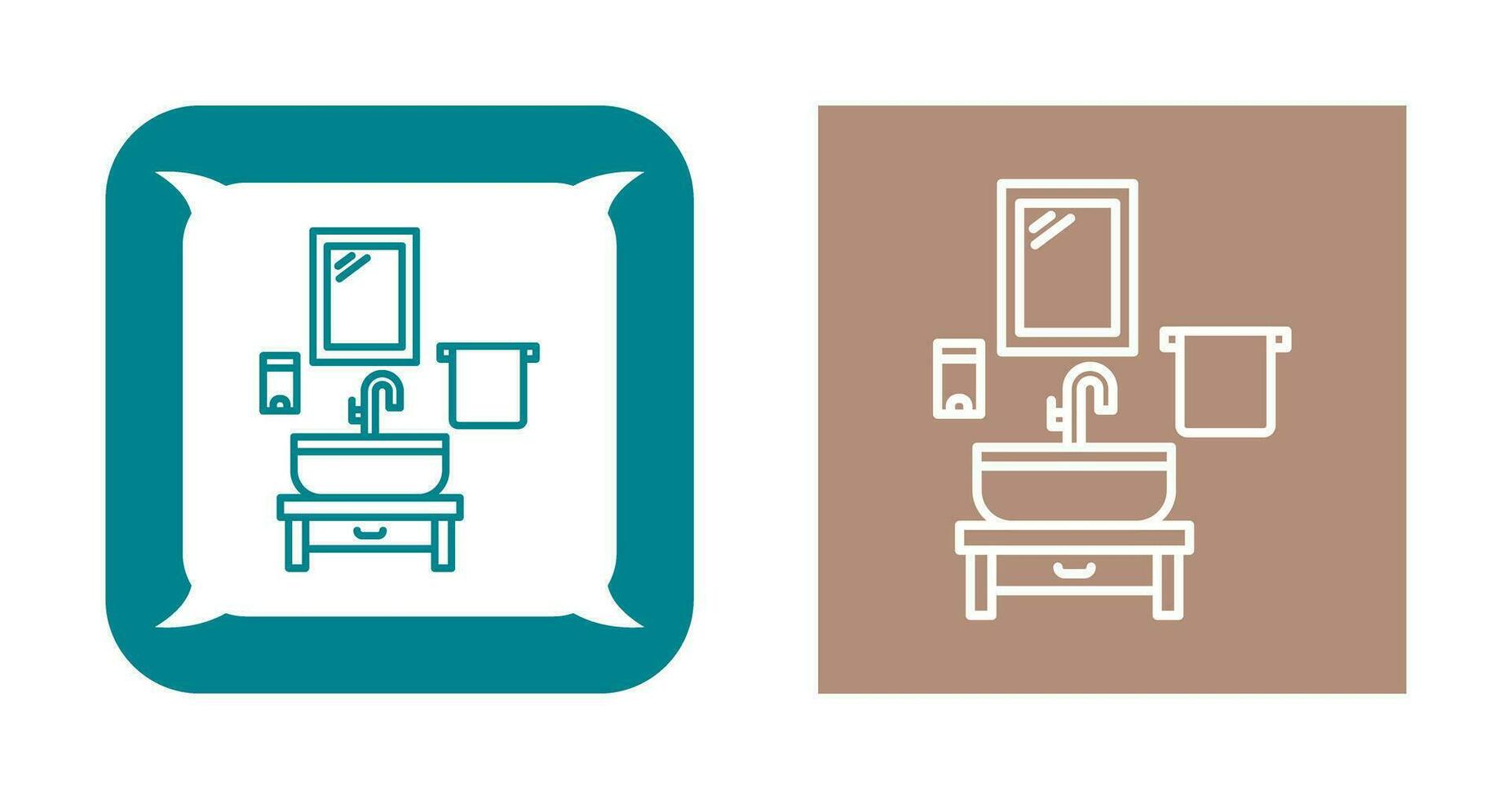 Washbasin Vector Icon