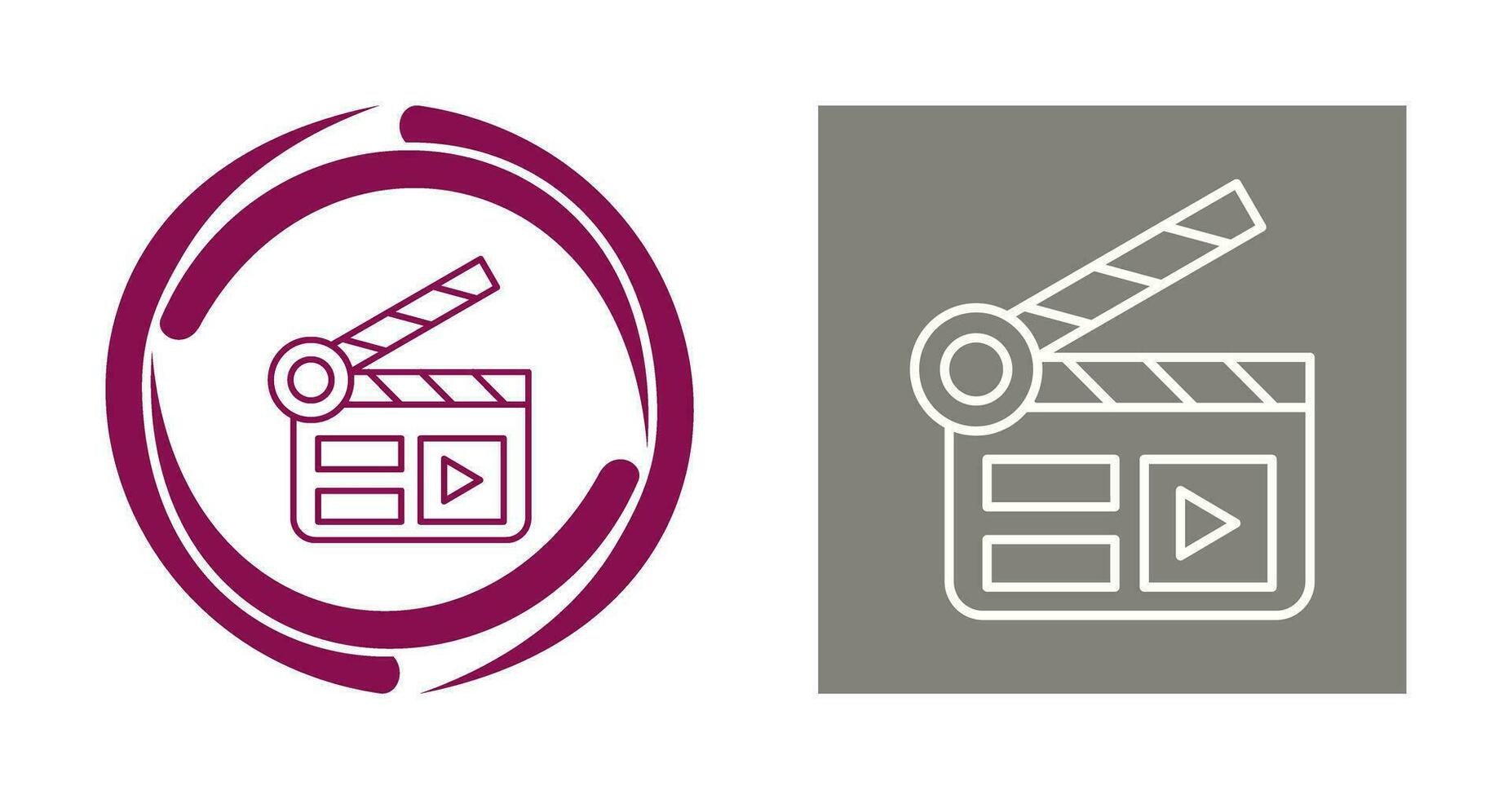 Clapper Board Vector Icon