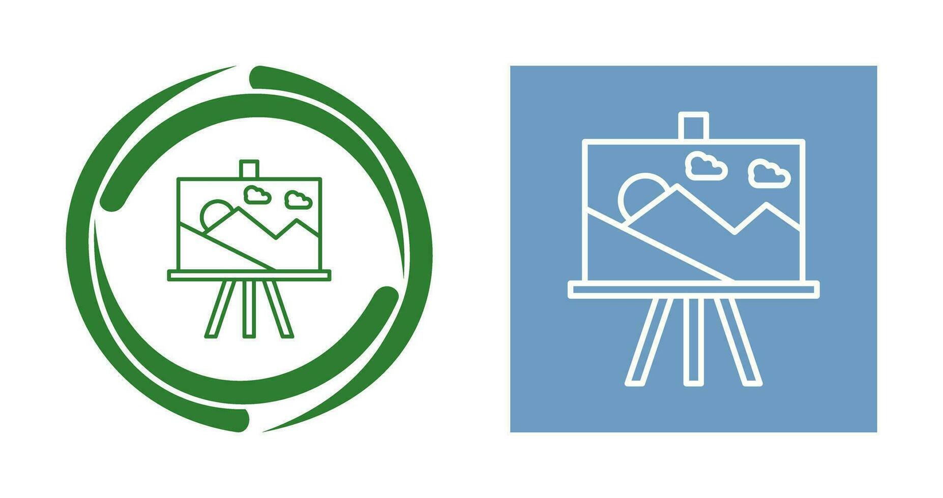 Canvas Vector Icon