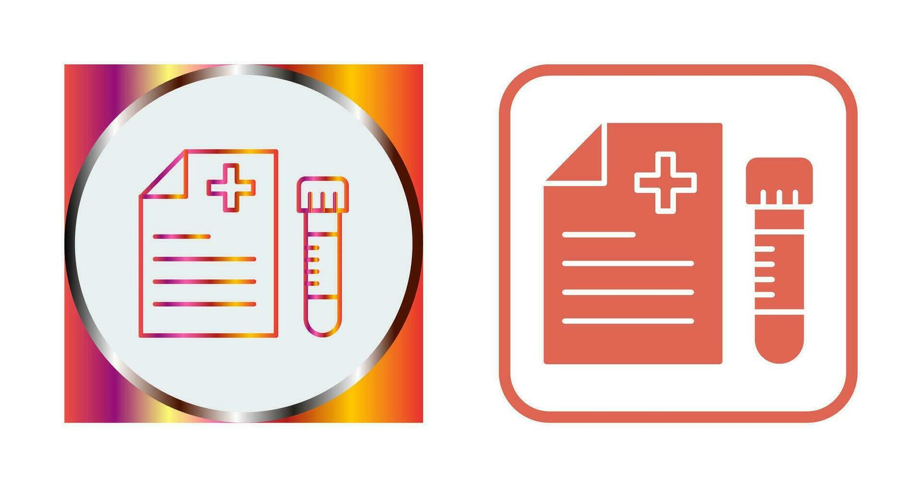 Blood Test Vector Icon