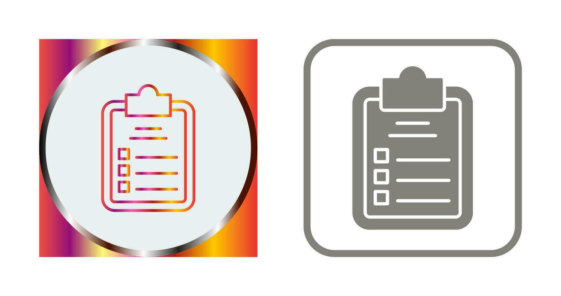 Diagnosis Vector Icon