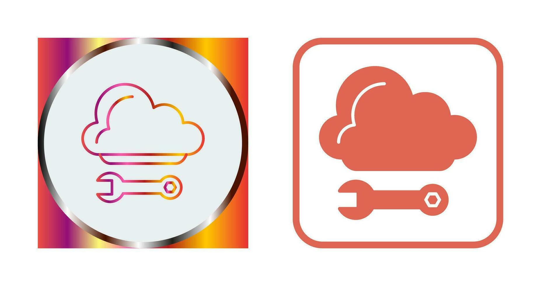 Cloud Computing Vector Icon