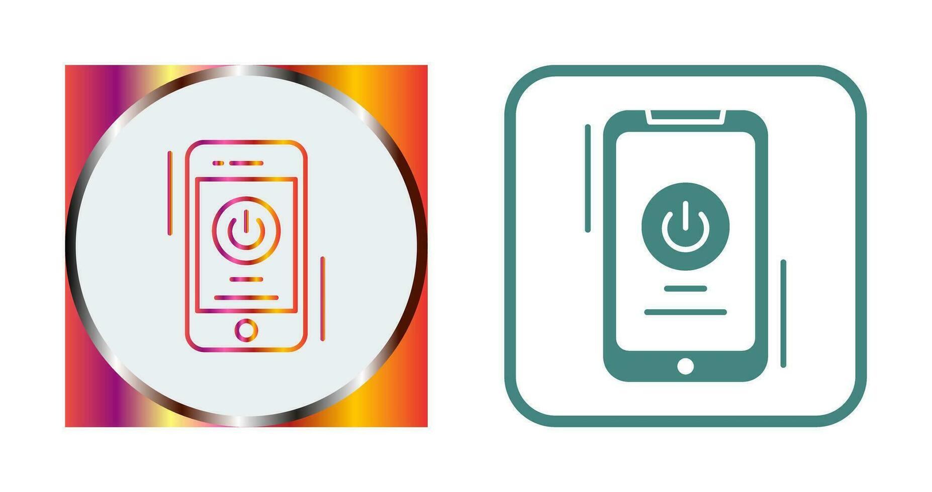 Power Button Vector Icon