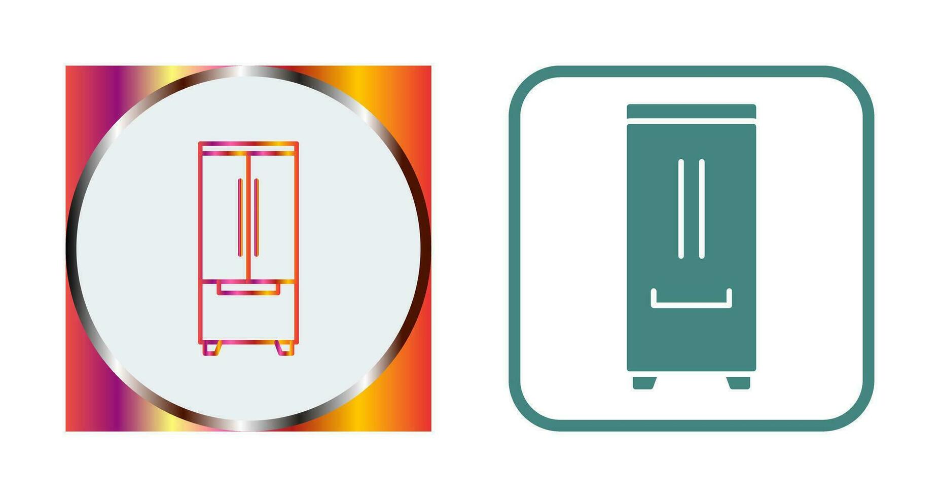 Refrigerator Vector Icon