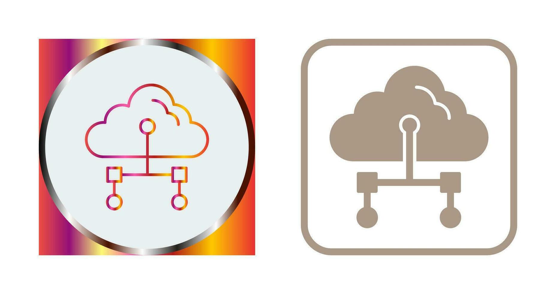 Internet Cloud Vector Icon