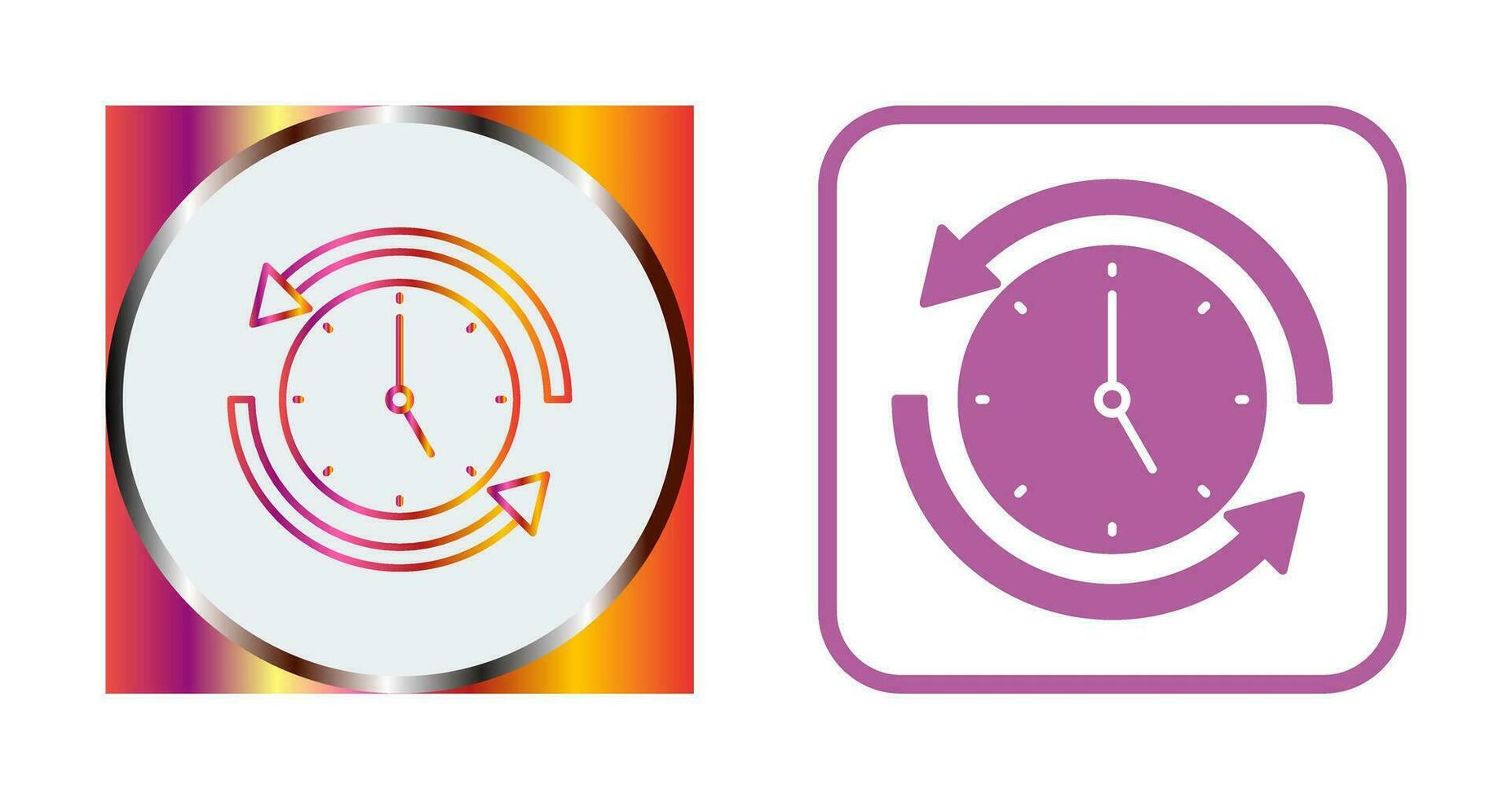 Run Time Vector Icon