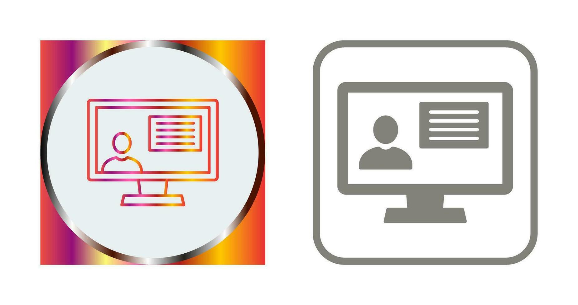 Distance Education Vector Icon