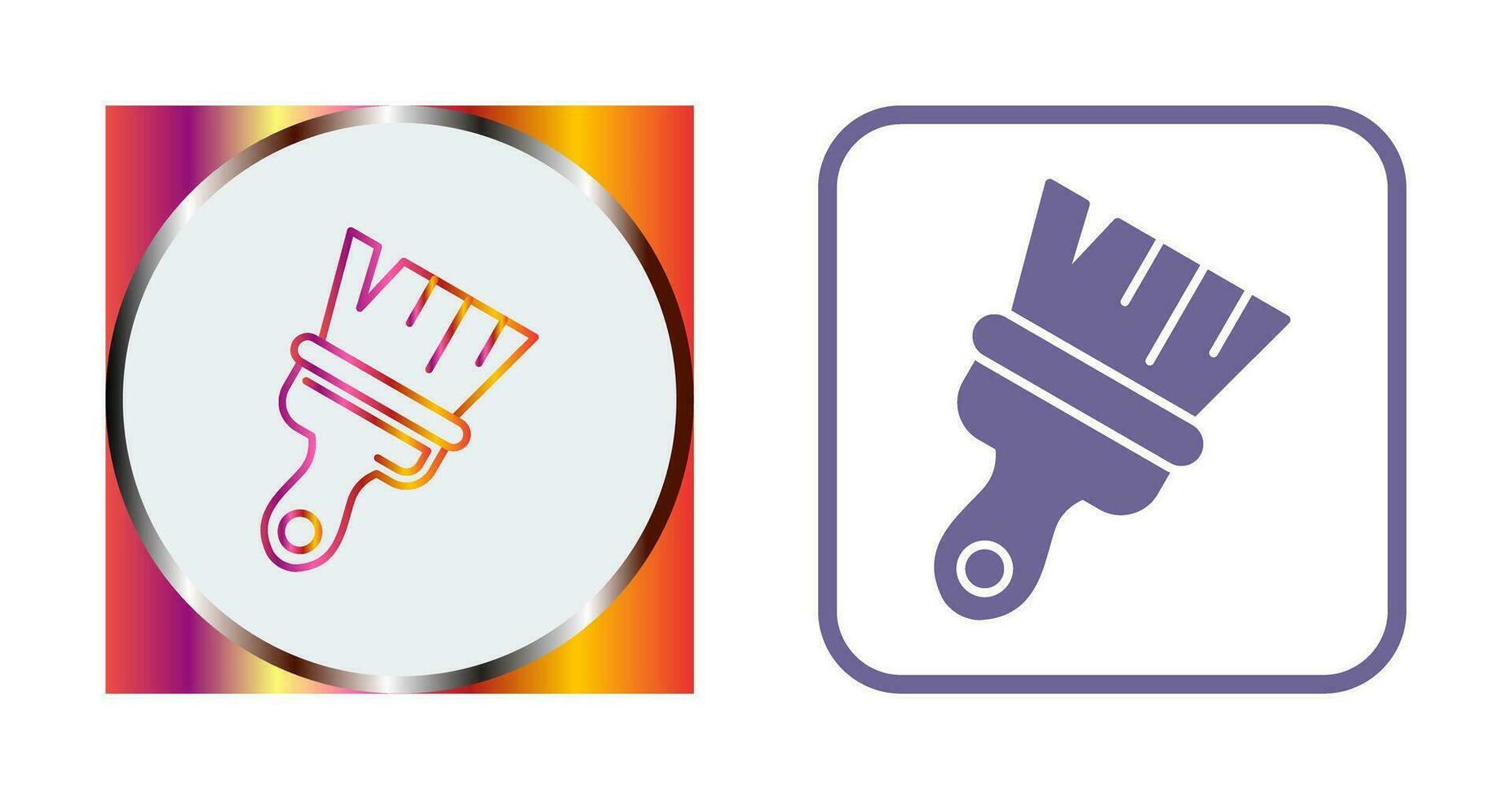 Paint Brush Vector Icon