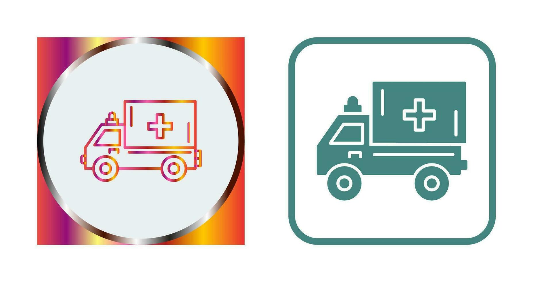 Ambulance Vector Icon