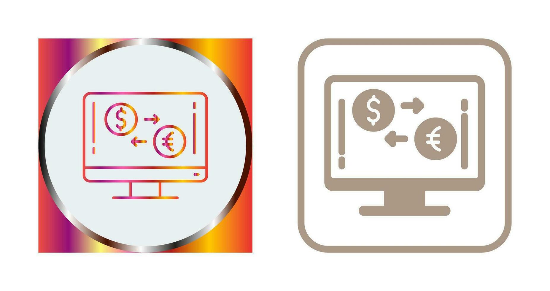 Currency Exchange Vector Icon