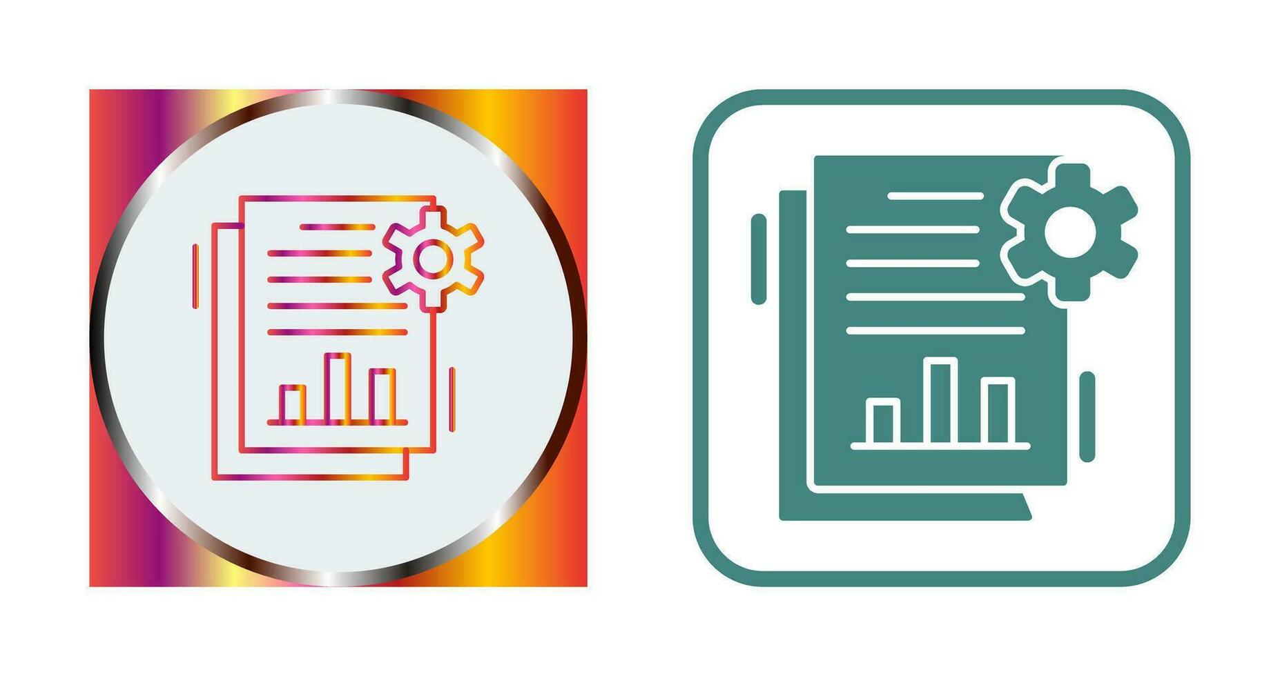 SEO Report Vector Icon