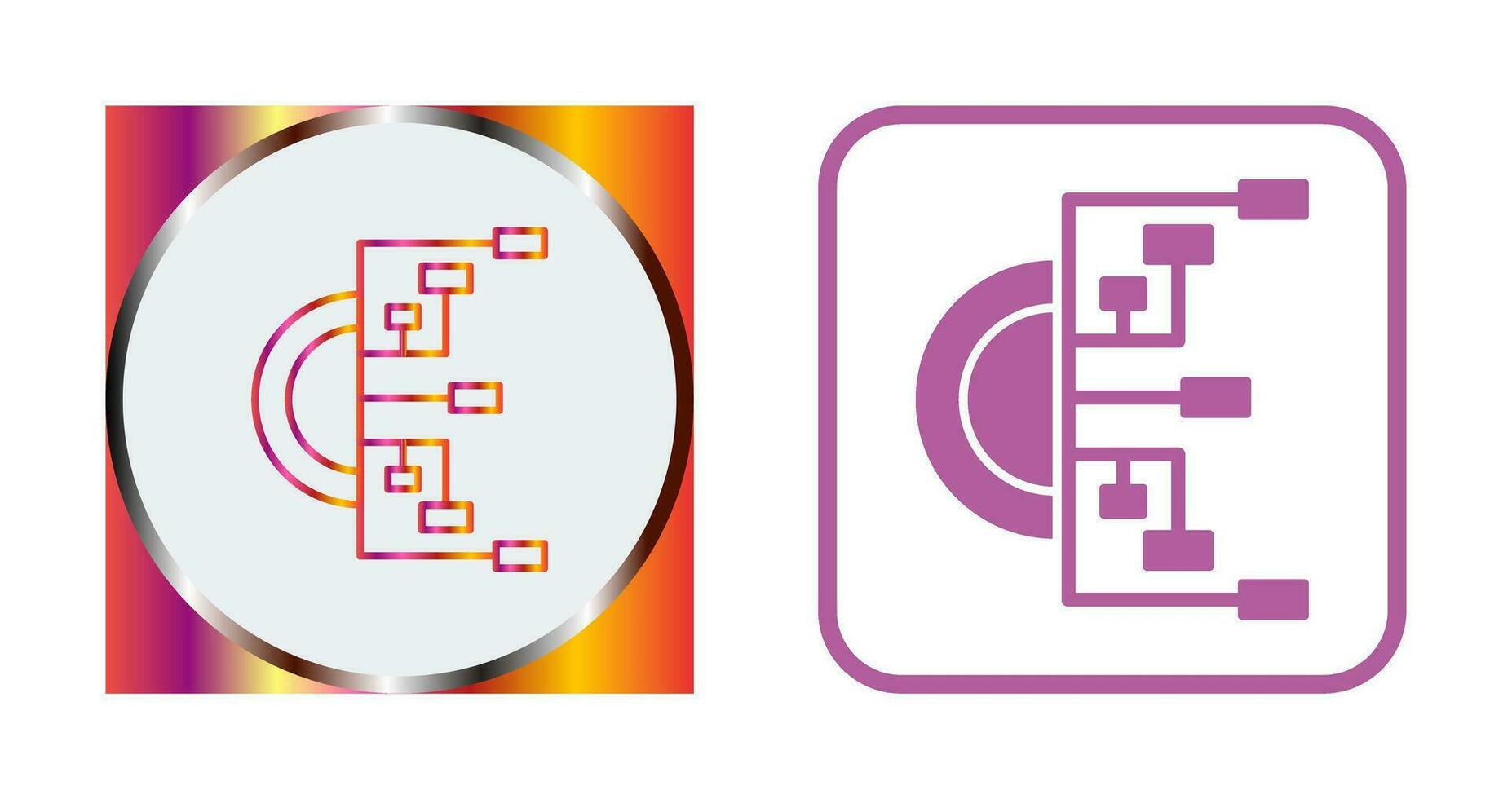 Flowchart Vector Icon