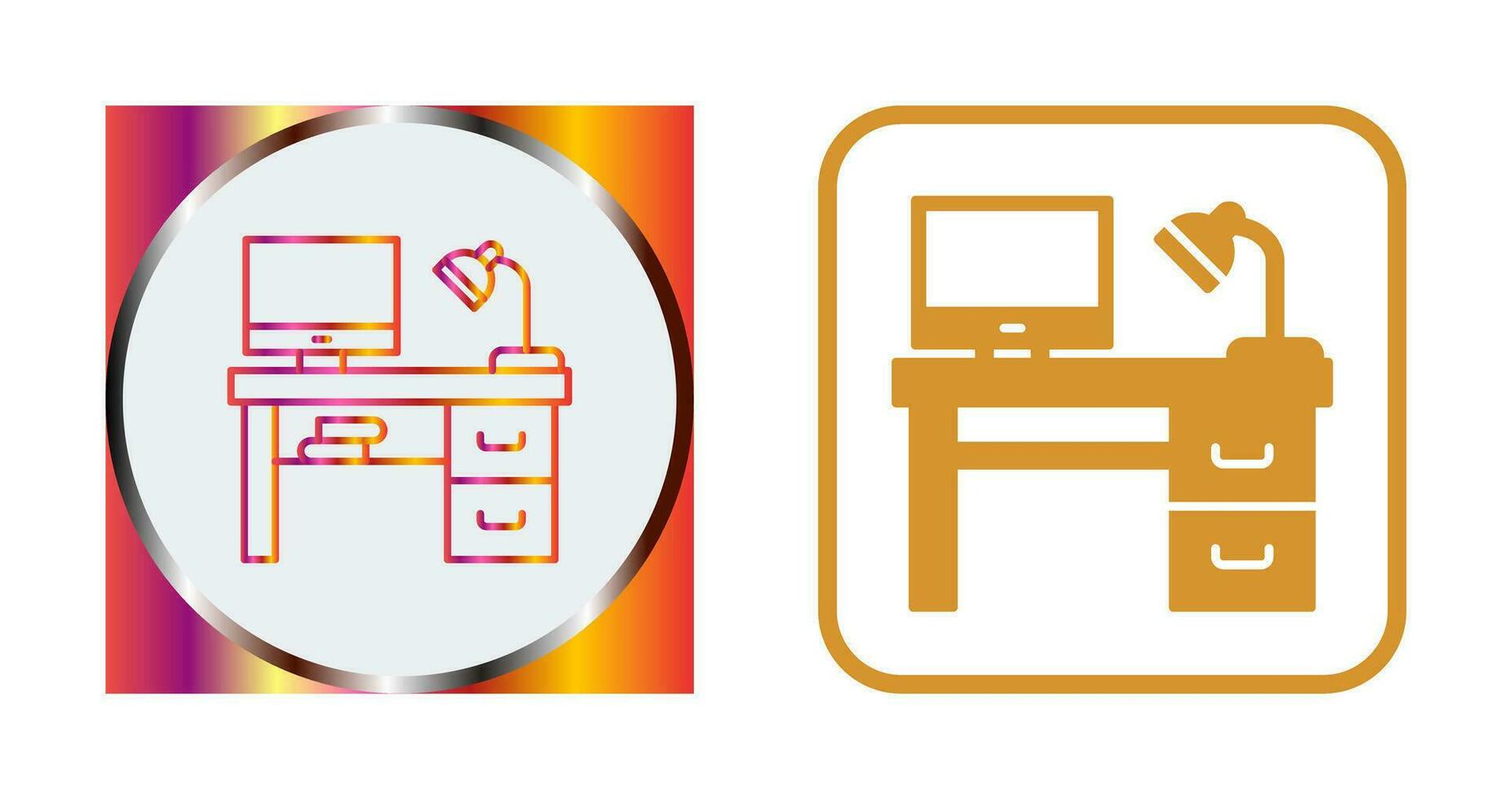 Desk Vector Icon