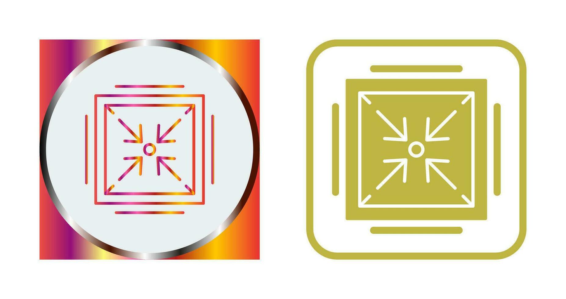 Minimize Vector Icon