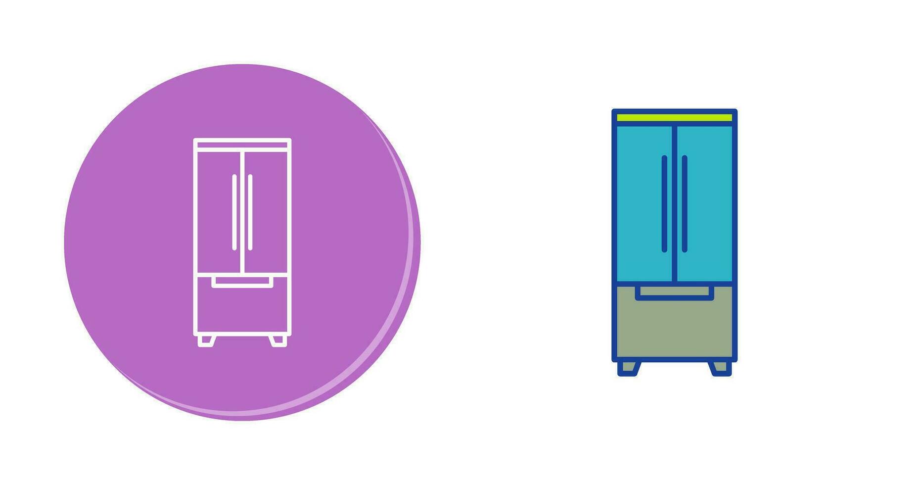 Refrigerator Vector Icon