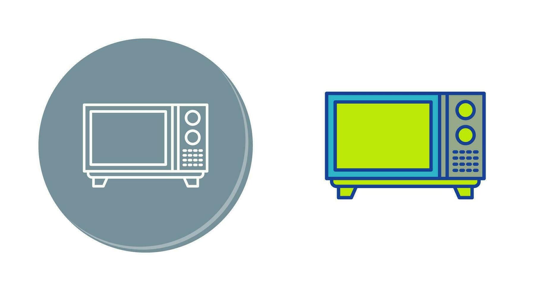 Microwave Vector Icon