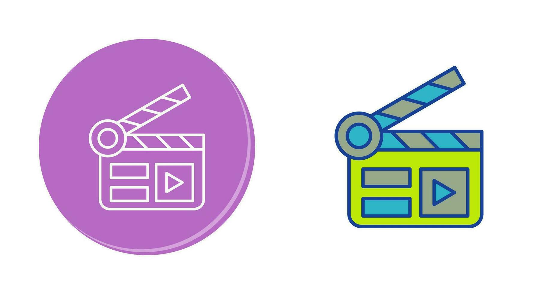 Clapper Board Vector Icon