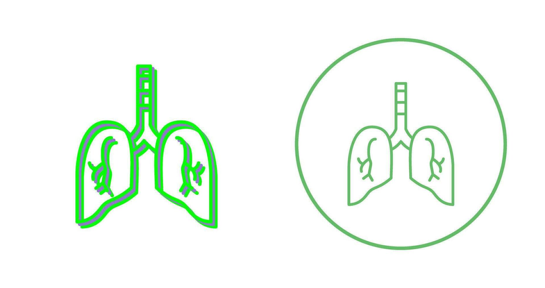 Lung Vector Icon