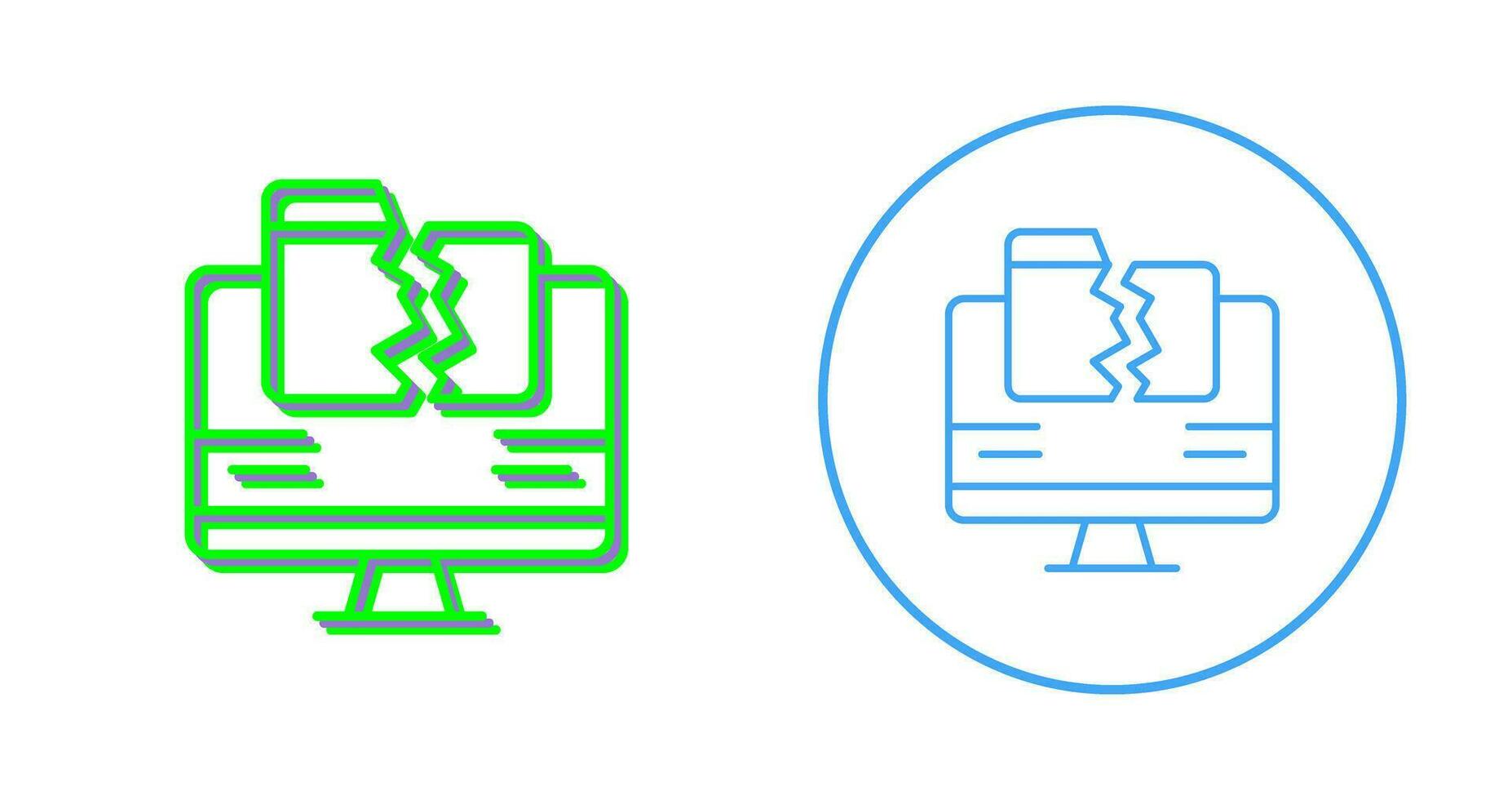 Data Loss Vector Icon