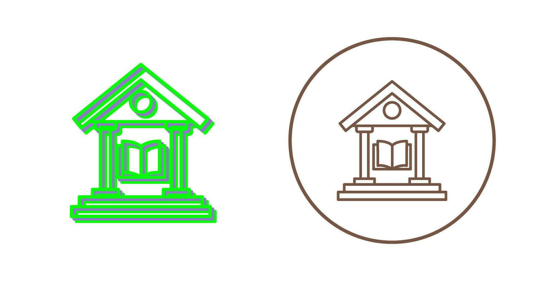 Library Vector Icon