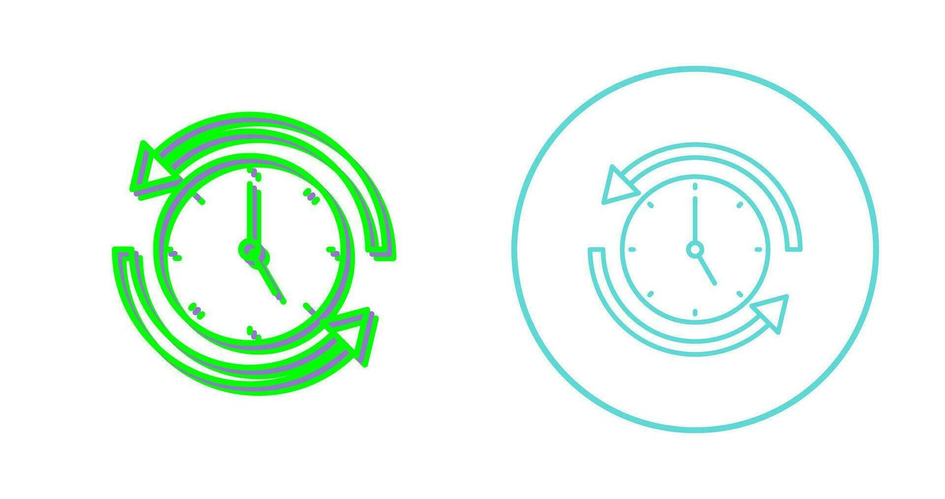 Run Time Vector Icon