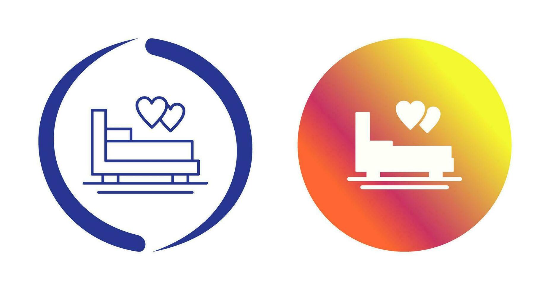 Honeymoon Vector Icon