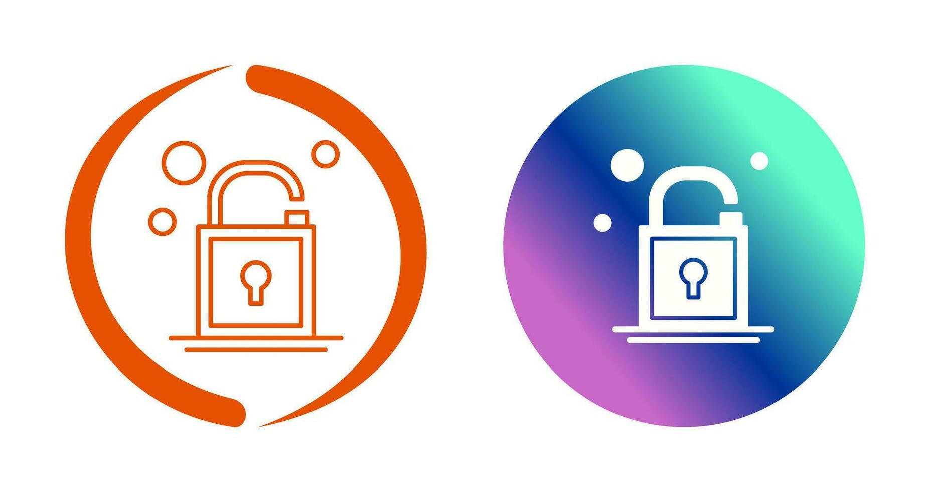 Open Lock Vector Icon