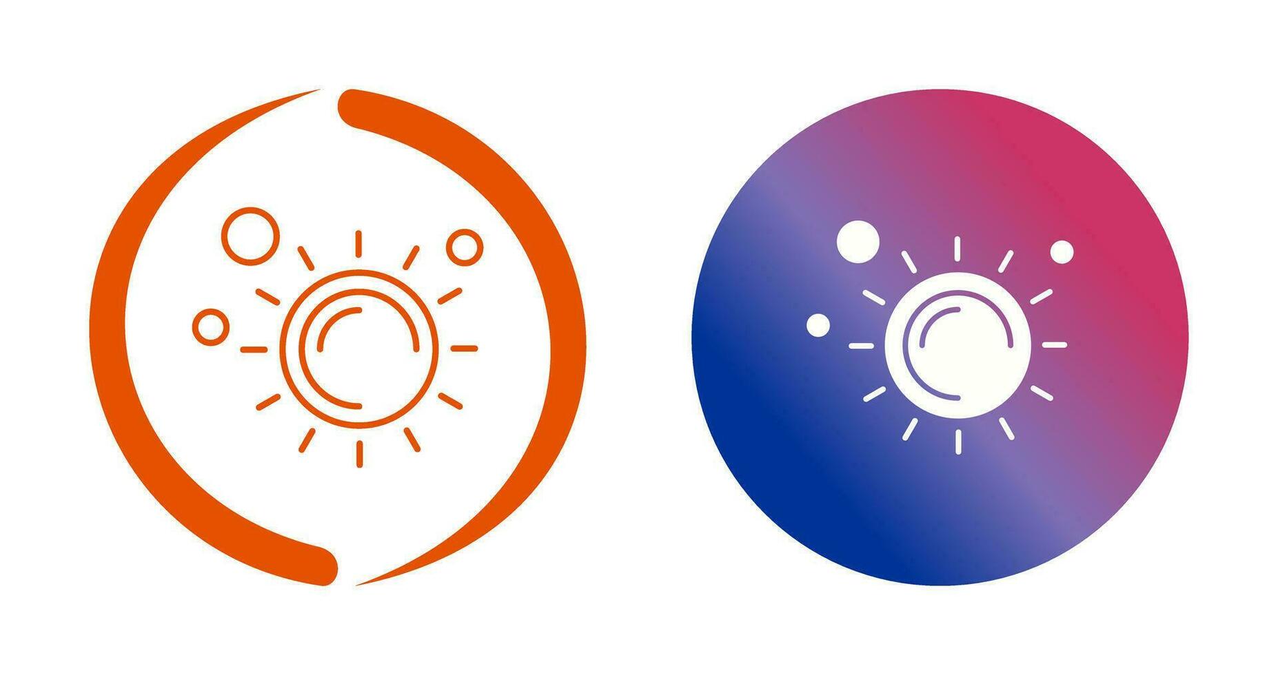 Sun Vector Icon