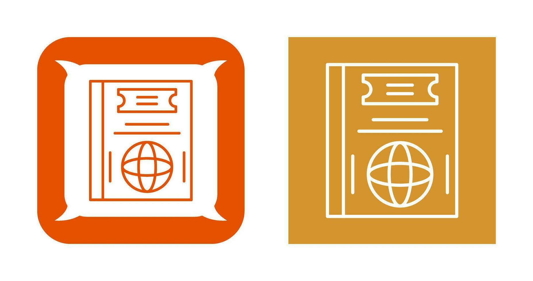 Passport Vector Icon