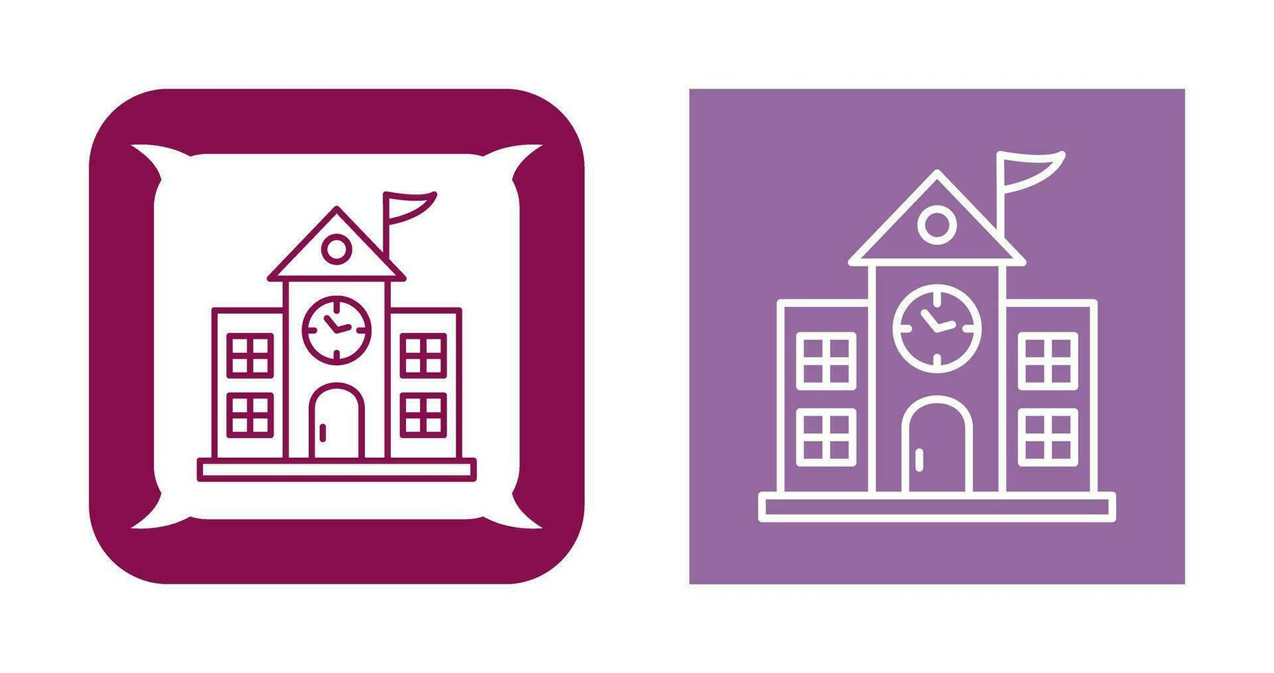 University Campus Vector Icon