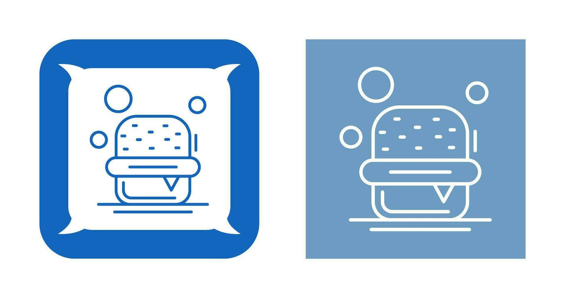 icono de vector de hamburguesa