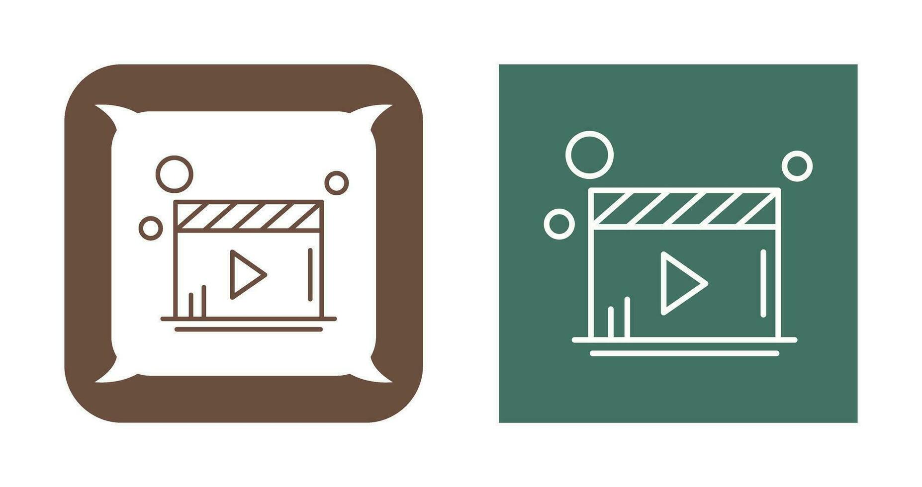 Video Player Vector Icon